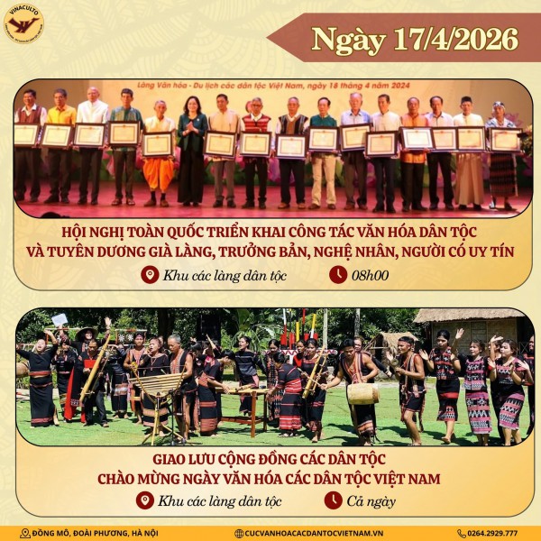 Hơn 300 nghệ nhân hội tụ, 'trình diễn di sản sống' tại Ngày văn hóa Việt Nam