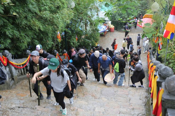 Khai hội xuân Yên Tử