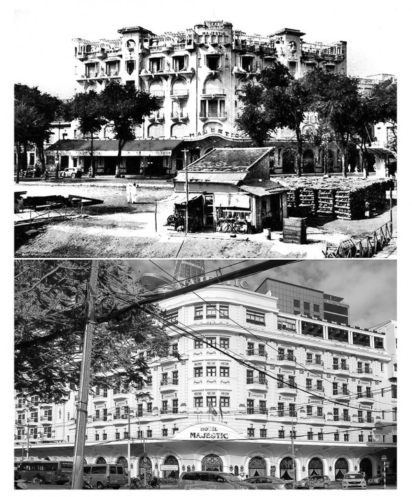 Kiến trúc đô thị và cảnh quan Sài Gòn - Chợ Lớn xưa và nay: Khách sạn Caravelle, khách sạn Majestic