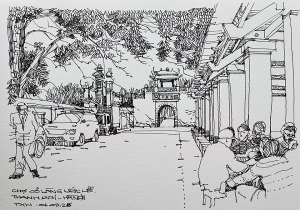 Làng Ước Lễ ở Hà Nội ăn tết 2 lần, có cổng làng như cổng thành