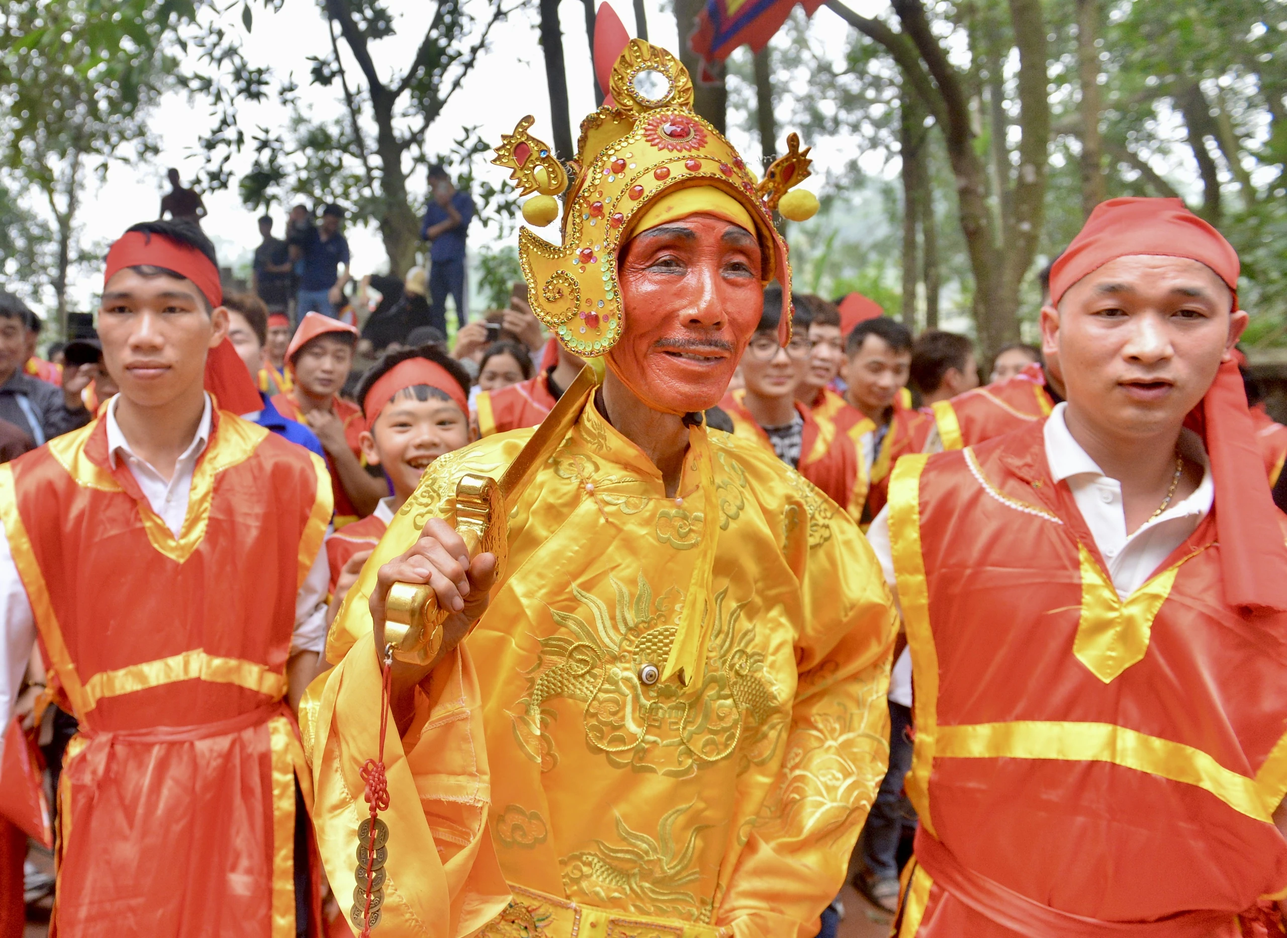 Lễ hội chém bạch kê tinh độc nhất vô nhị ở Hà Nội