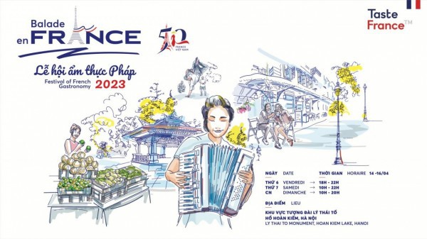 Lễ hội văn hóa Pháp sẽ được tổ chức tại phố đi bộ hồ Gươm