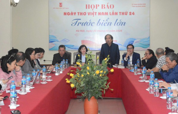 Ngày thơ Việt Nam 2026 'đến' Quảng Ninh vào rằm tháng giêng Ngày thơ Việt Nam 2026 'đến' Quảng Ninh vào rằm tháng giêng