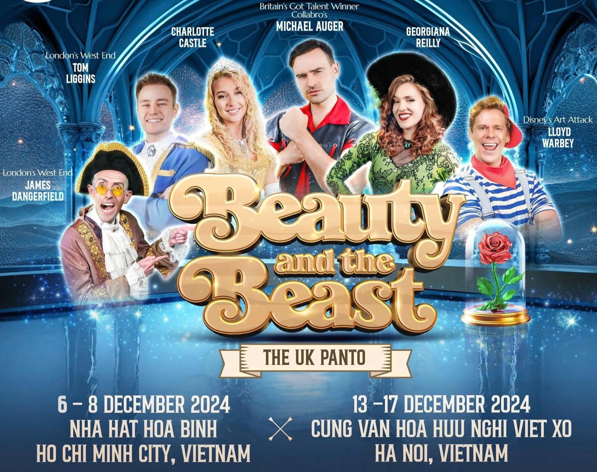 Nghệ thuật pantomime lần đầu xuất hiện tại Việt Nam qua vở 'Beauty and the beast'