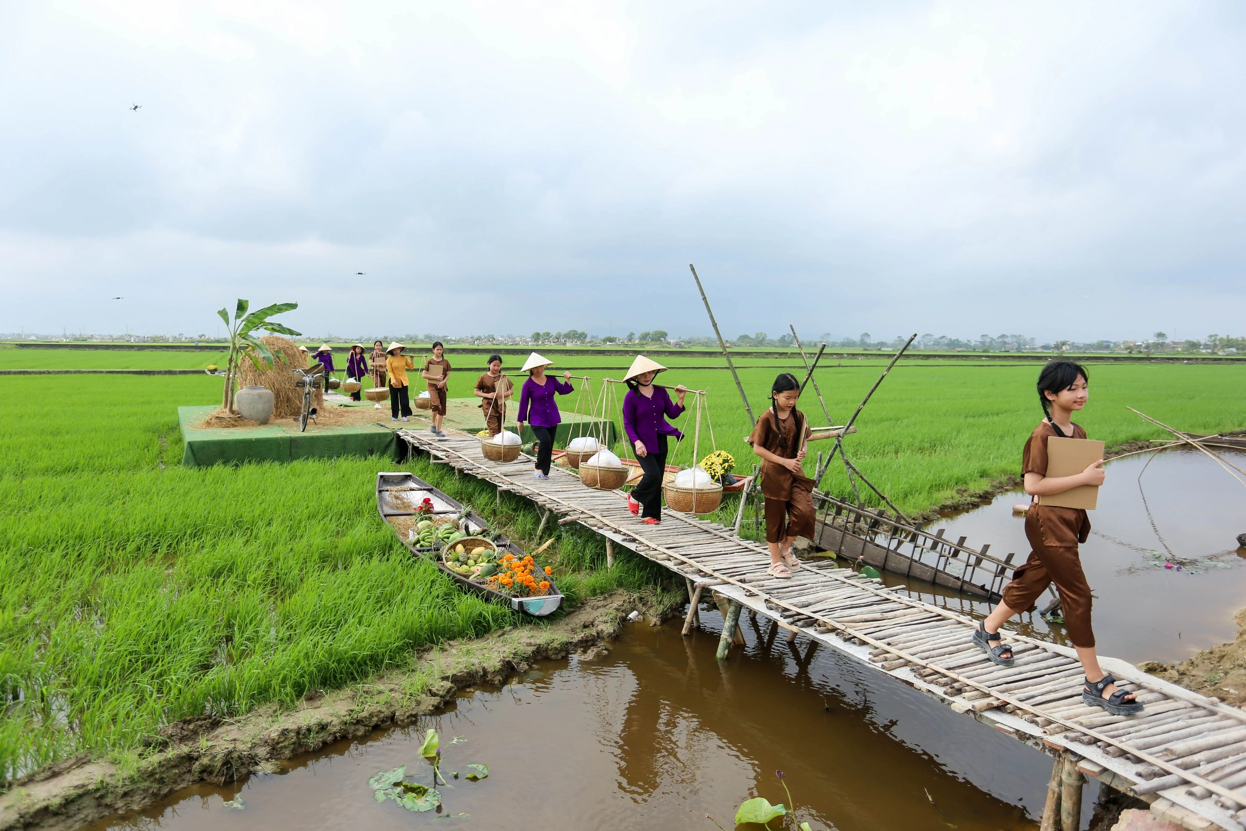 Ngôi làng có gần 5 thế kỷ làm bún ở Huế đón tin vui