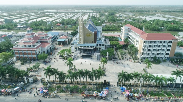 Nhà thờ Tắc Sậy, điểm hành hương nổi tiếng bậc nhất miền Tây Nhà thờ Tắc Sậy, điểm hành hương nổi tiếng bậc nhất miền Tây