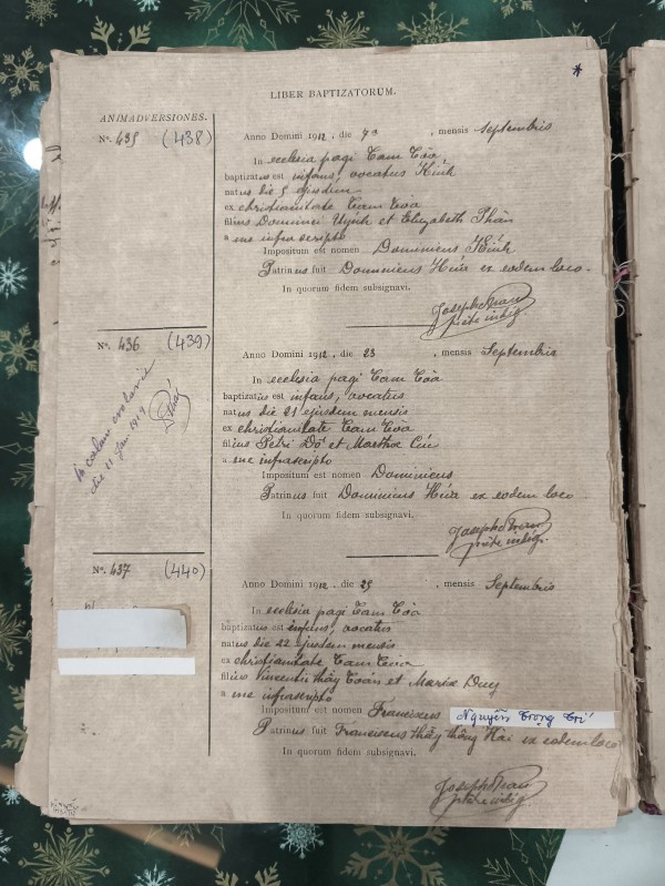 Những nhà thờ độc đáo: Nơi lưu giữ trang rửa tội của thi sĩ Hàn Mặc Tử Những nhà thờ độc đáo: Nơi lưu giữ trang rửa tội của thi sĩ Hàn Mặc Tử