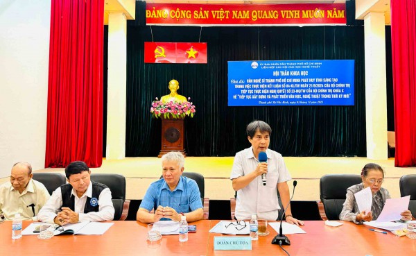 Nỗi niềm văn nghệ sĩ TP.HCM trước đòi hỏi thời cuộc và thách thức của công nghệ