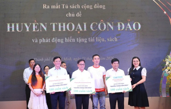 Phát động đợt hiến tặng tài liệu, sách và ra mắt tủ sách 'Huyền thoại Côn Đảo'