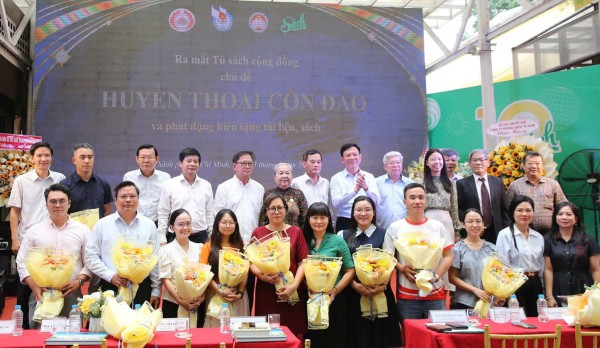 Phát động đợt hiến tặng tài liệu, sách và ra mắt tủ sách 'Huyền thoại Côn Đảo'