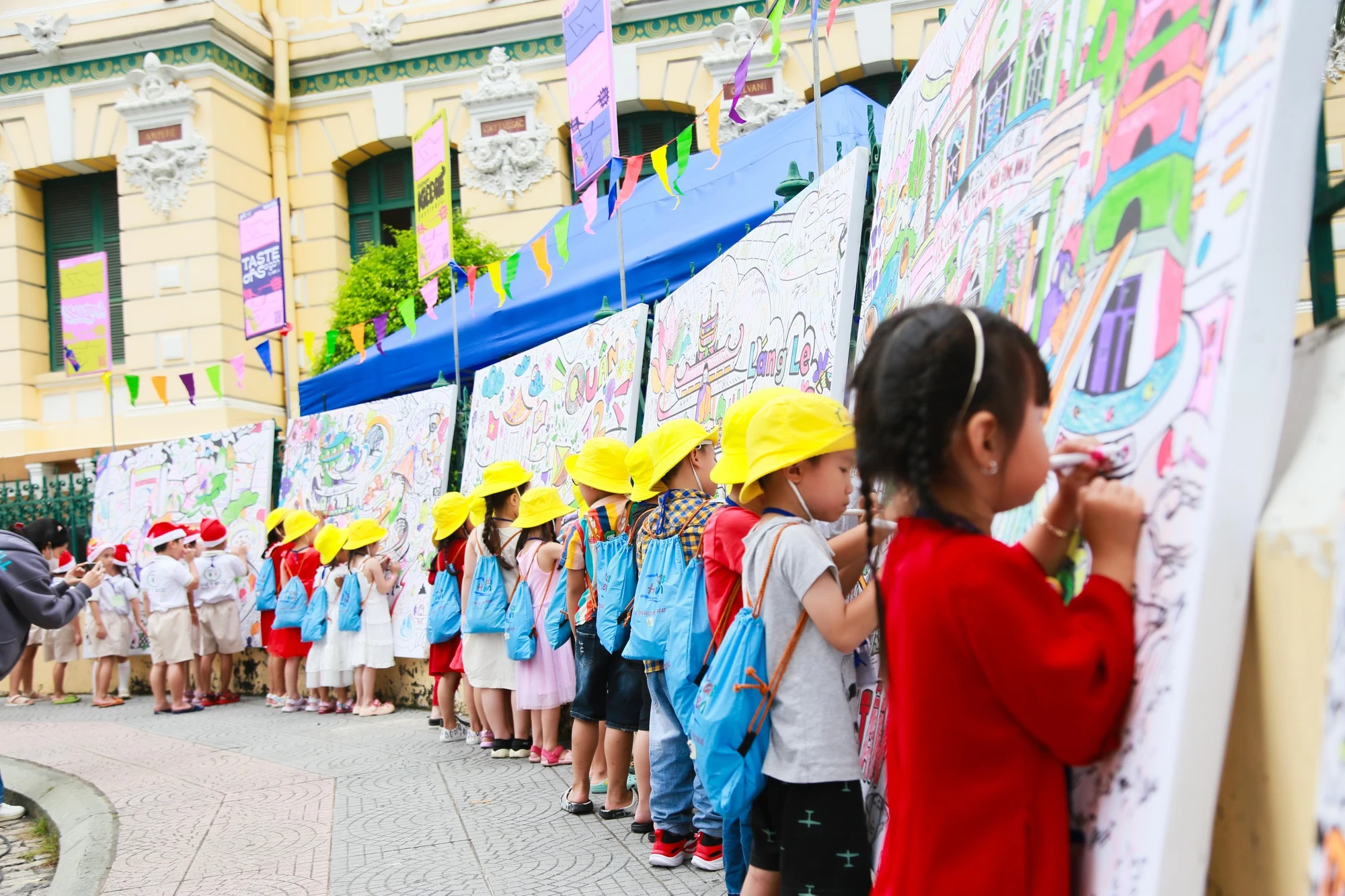 Saigon Urban Street Fest mang hơi thở nghệ thuật đường phố phả vào Sài Gòn đương đại