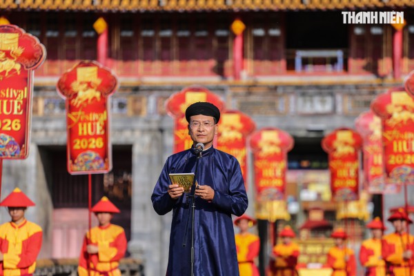 Tái hiện lễ Ban sóc triều Nguyễn, khởi động Festival Huế 2026