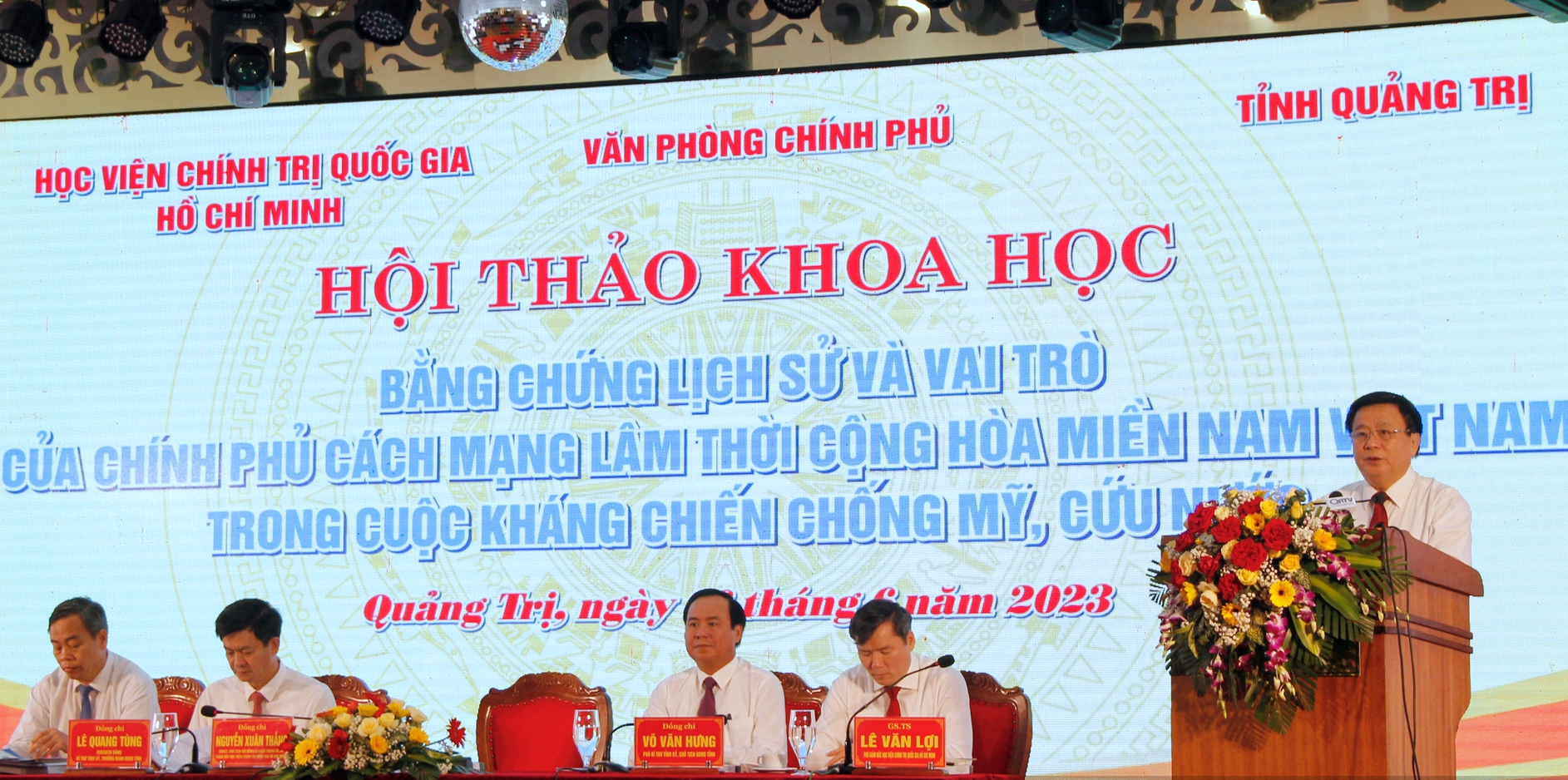 Tái khẳng định vai trò của Chính phủ Cách mạng lâm thời Cộng hòa miền Nam Việt Nam