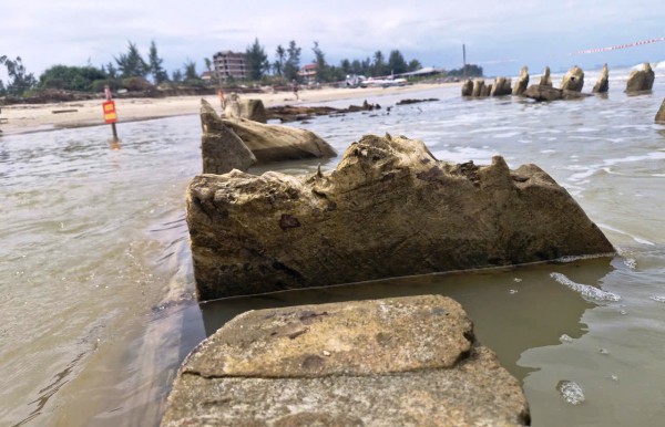 Tàu cổ phát lộ ở bờ biển Hội An: Cảng vụ Hàng hải Đà Nẵng lên tiếng