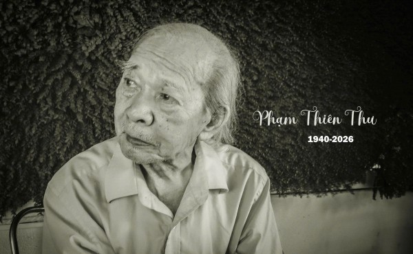 Thi sĩ Phạm Thiên Thư 'mang bụi đỏ đi rồi' để tiếc thương cho người ở lại
