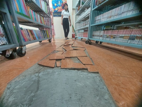 Thư viện tỉnh Kon Tum cần sớm được sửa chữa