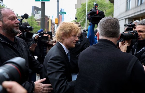 Tòa tuyên Ed Sheeran không vi phạm bản quyền 