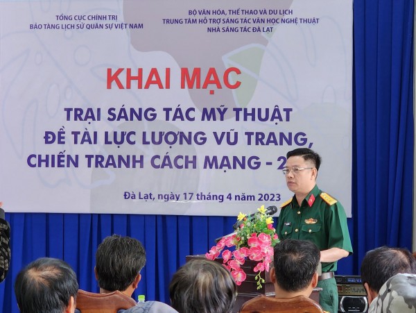 Trại sáng tác mỹ thuật đề tài 