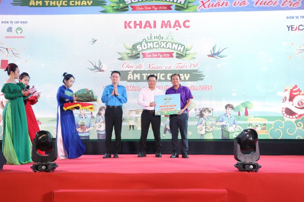 Tưng bừng khai hội 'Sống xanh - Ẩm thực chay' Tưng bừng khai hội 'Sống xanh - Ẩm thực chay'