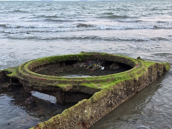 Xác xe tăng bất ngờ xuất hiện rồi biến mất tại bãi biển Quy Nhơn