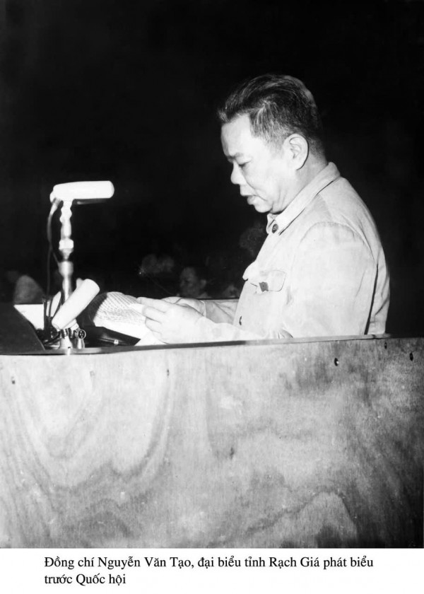 Đại biểu Nguyễn Văn Tạo - Bộ trưởng Bộ Lao động lâu năm nhất