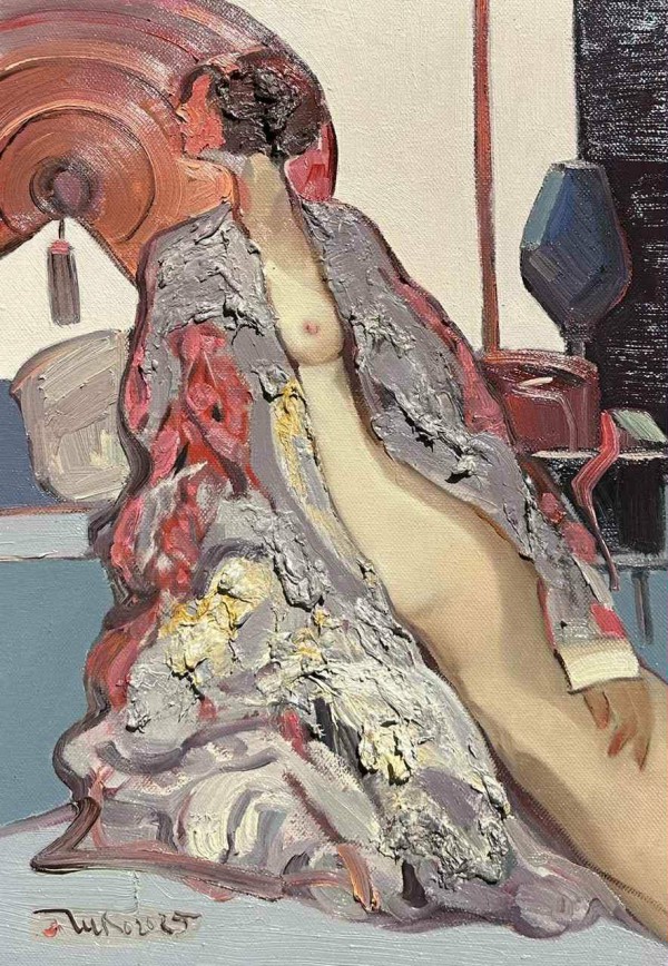 Đầu năm xem triển lãm của họa sĩ Tứ Rô, lắng nghe phái đẹp kể chuyện