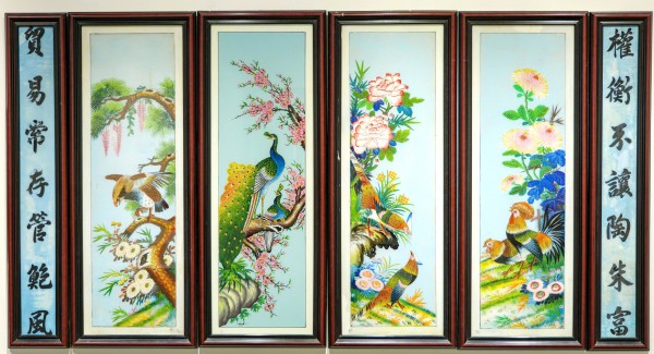 Độc đáo Nam sử họa kiếng tái hiện dòng tranh kiếng Nam bộ
