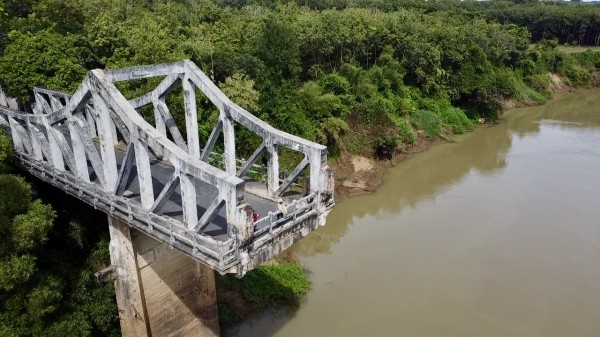 Độc đáo cầu gãy sông Bé, di tích lịch sử văn hóa ở Bình Dương