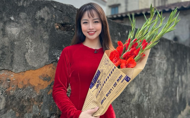 BTV Minh Hằng đem không khí Tết đến Trạm yêu thương