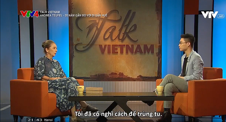 Chuyên gia Andrea Teufel - người gắn bó với di sản Huế hơn 20 năm: "Tôi đã đem lòng yêu Việt Nam"