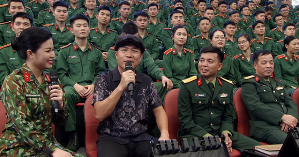 Nhạc sĩ Huy Tuấn bất ngờ trước khả năng đọc Rap của các chiến sĩ