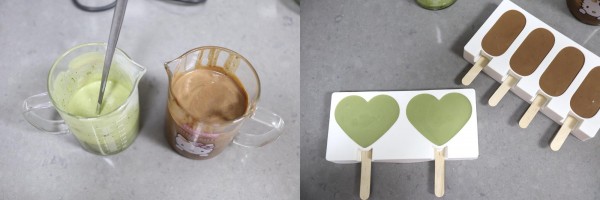 Làm kem ba màu ngon miệng đẹp mắt cho ngày nắng Làm kem ba màu ngon miệng đẹp mắt cho ngày nắng