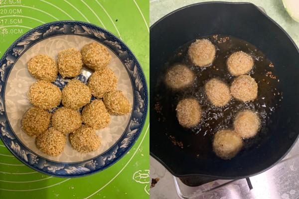 Tranh thủ ngày mát trời, làm ngay bánh vừng chiên giòn thơm cả nhà ai cũng thích! Tranh thủ ngày mát trời, làm ngay bánh vừng chiên giòn thơm cả nhà ai cũng thích!