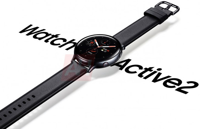 Galaxy Watch Active 2 rò rỉ trong hình ảnh quảng cáo chính thức