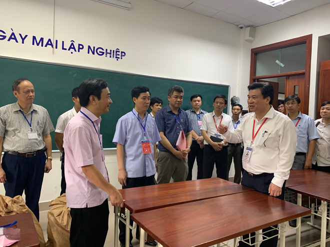 Đã chấm xong bài thi THPT quốc gia Đã chấm xong bài thi THPT quốc gia