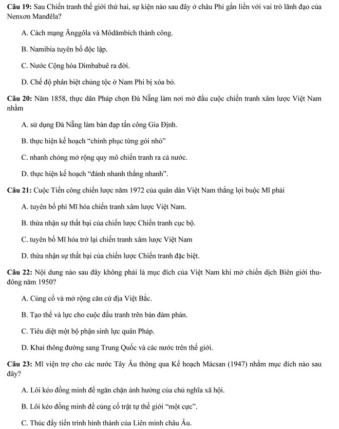 Điểm thi THPT quốc gia 2019: 10 tỉnh, thành có điểm thi môn sử cao nhất Điểm thi THPT quốc gia 2019: 10 tỉnh, thành có điểm thi môn sử cao nhất