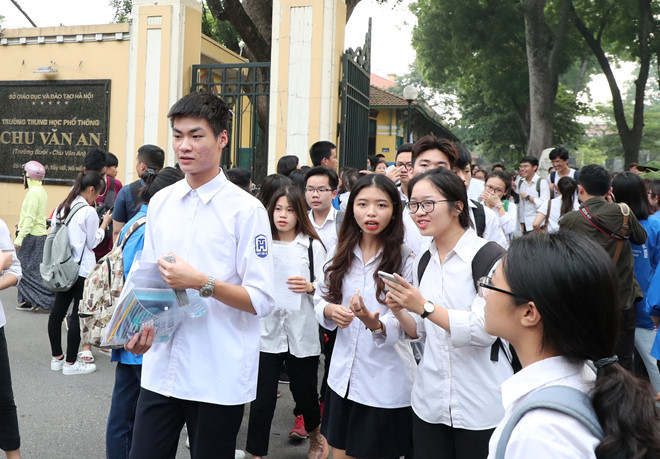 Phổ điểm thi THPT quốc gia 2019 theo tổ hợp xét tuyển Phổ điểm thi THPT quốc gia 2019 theo tổ hợp xét tuyển