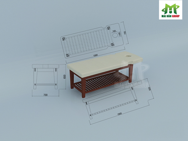 Giường massage facial thường được sử dụng cho những liệu trình nào trong Beauty Spa?