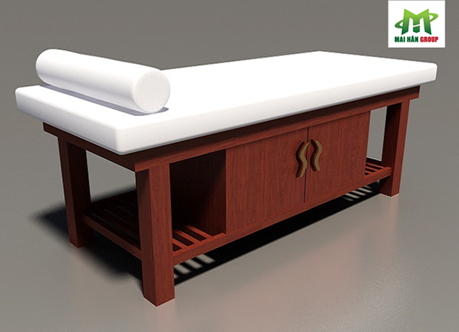 Giường massage facial thường được sử dụng cho những liệu trình nào trong Beauty Spa?