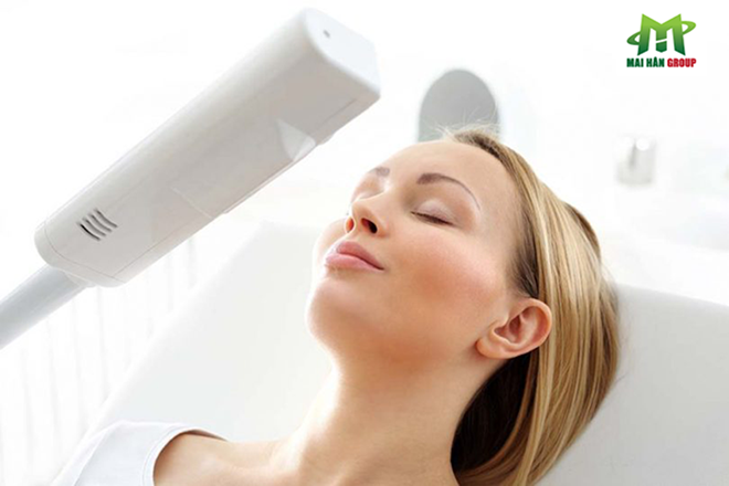 Máy xông hơi mặt được sử dụng vào liệu trình làm đẹp nào tại Beauty Spa?