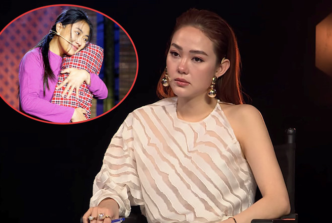 Minh Hằng bật khóc vì vợ trẻ kém 30 tuổi của danh hài Lê Huỳnh