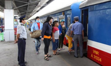 Đường sắt tăng thêm hơn 7.000 vé phục vụ hành khách Tết Giáp Thìn 2024