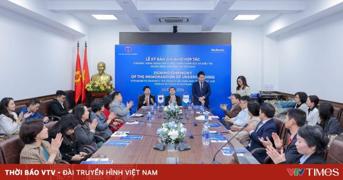 Medtronic ký kết hợp tác nâng cao chất lượng chăm sóc, điều trị đột quỵ tại Việt Nam Medtronic ký kết hợp tác nâng cao chất lượng chăm sóc, điều trị đột quỵ tại Việt Nam