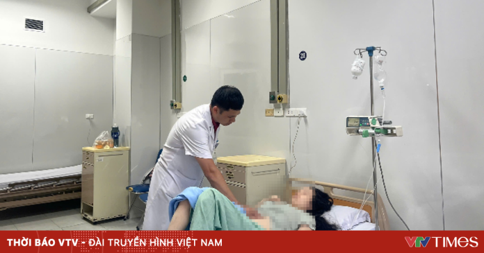 Người phụ nữ choáng ngất vì chảy máu tiêu hóa