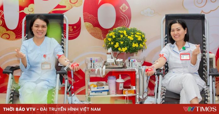 Những ngày đầu năm ấm áp ở Viện Huyết học – Truyền máu trung ương